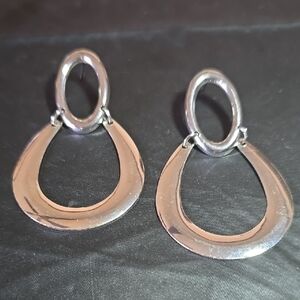 Silver Drop Earrings